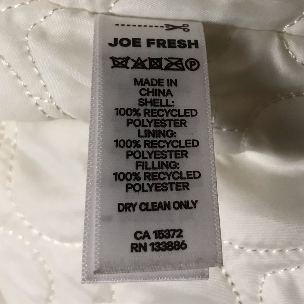 XL Jilly Jillian Harris x Joe Fresh Tan Cream Shacket Tunic Length Plaid - Picture 13 of 13